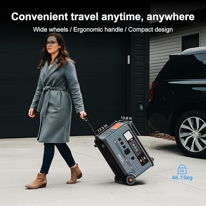 Oscal PowerMax 6000 Portable Power Station - Image 7
