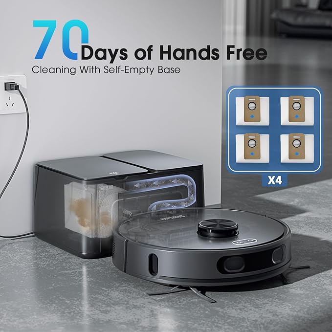 Robot Vacuum and Mop Combo, Robotic Vacuums Cleaner - Image 2