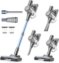 Zefiro Cordless Vacuum Cleaner for Home, 450W /40Kpa 50Mins Stick Vacuum by Zefiro