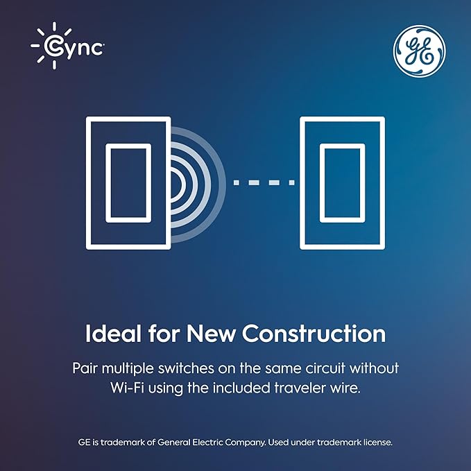 GE Cync Keypad Dimmer Smart Switch, Highly Customizable Dimmer Switch, - Image 3