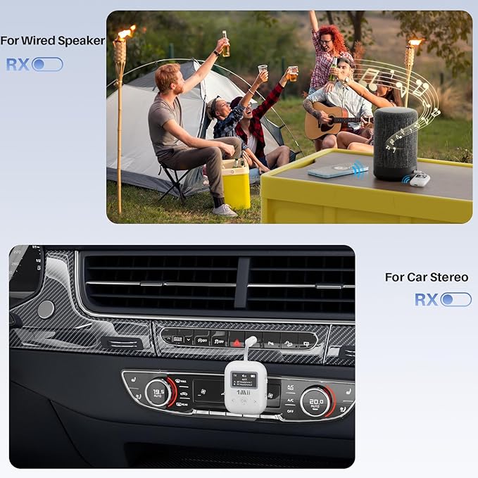 1Mii SafeFly Min+ Bluetooth Transmitter and Receiver, Supports to 2 - Image 4
