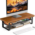 NestNeat Monitor Stand Riser, 24 Inch Computer Monitor Stand by NestNeatHome