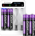 Pallus Rechargeable Lithium AA Batteries by Pallus