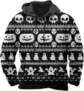 Halloween Hoodie Men Graphic Pumpkin Ghost Printed Sweatshirt Casual Trendy by Spatofa