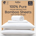 Bambaw King Sheets Set 4pcs – 100% Viscose Derived from Bamboo Sheets King Size by Bambaw