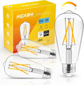 Hizashi Edison Bulb 60 Watt LED, 2700K Dimmable LED Light Bulbs E26 Base by HIZASHI