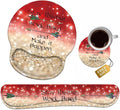Keyboard Wrist Rest + Mouse Pad Wrist Support Set by Unknown