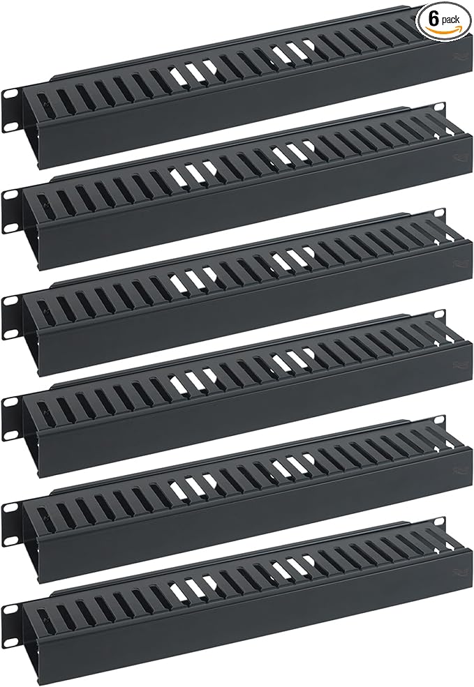 ICC 1U Finger Duct Cable Manager Panel by ICC