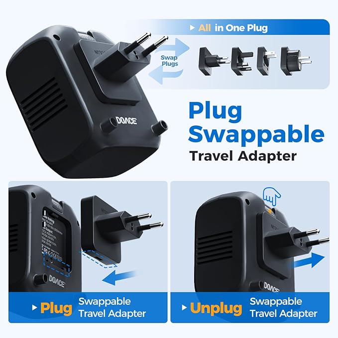 DOACE 2000W Voltage Converter US to Europe - 220V to 110V Converter - Image 9