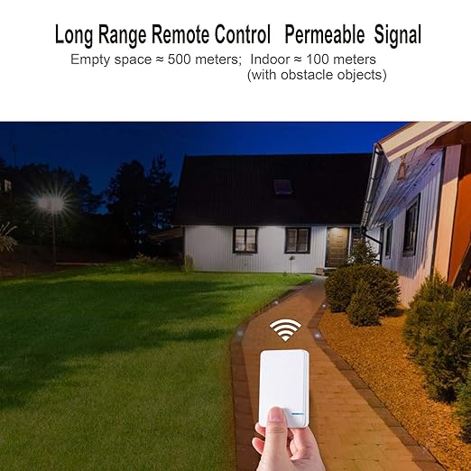 Thinkbee Wireless Light Switch Kit, No Wiring Mini Remote Switch, No WiFi Needed - Image 5