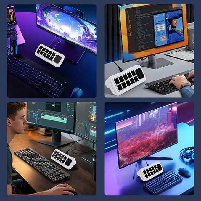 VELATEMOR AI Voice Control Panel, 10 LCD Mechanical Buttons 2.01 Inch Auxiliary - Image 9