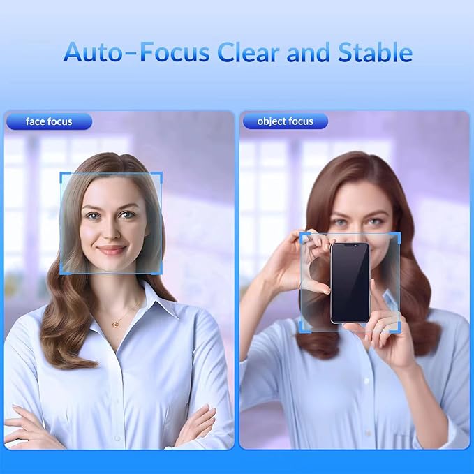 NEWORK 4K Webcam for PC with Sony Sensor, Auto Focus & Privacy Cover, Ultra HD - Image 4