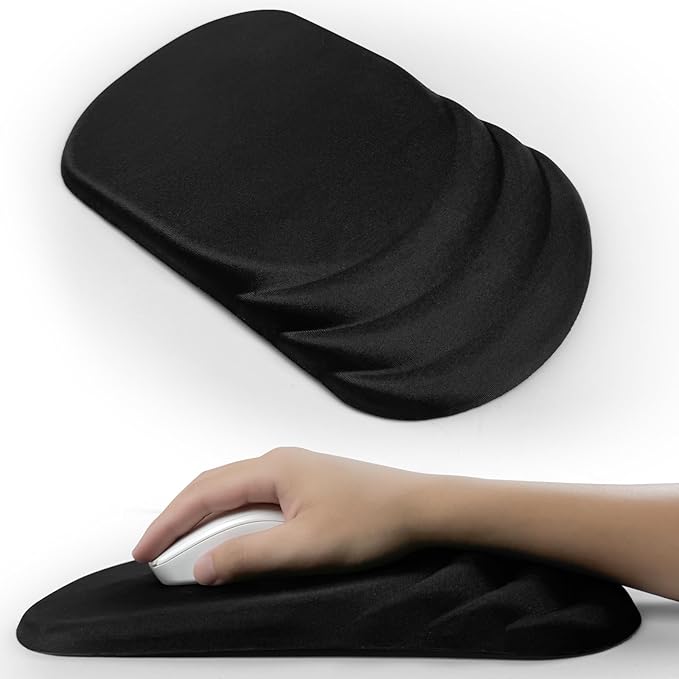 Ergonomic Mouse Pad Wrist Support，Wrist Rest Mouse pad by KEPUTAIER