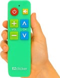 EZclicker TV Remote for Seniors, Extra Simple Big Button Remote Works by Unknown