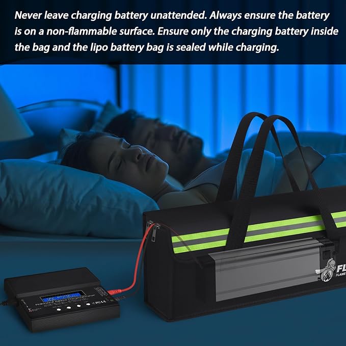 FLASLD E-Bike Battery Safe Bag Explosionproof - Image 2