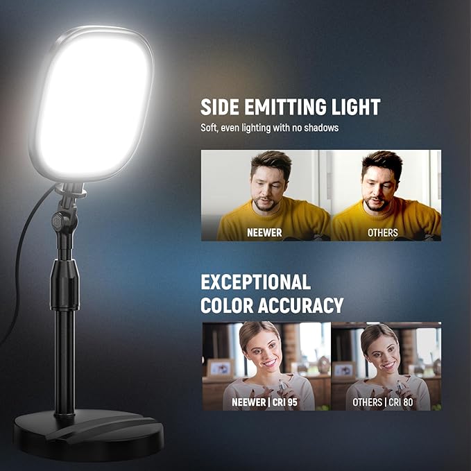 NEEWER Basics 2 Pack 5" Full Screen LED Ring Light - Image 3