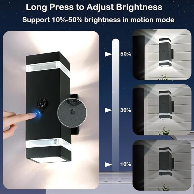 iYogaled Dusk to Dawn Motion Sensor Porch Light - Image 6