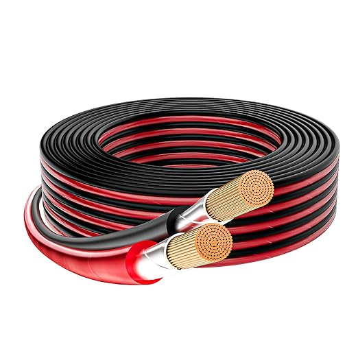 Mygatti 16/2 Gauge Speaker Wire 50FT, 16 AWG 2 Conductors OFC Pure Copper by Mygatti