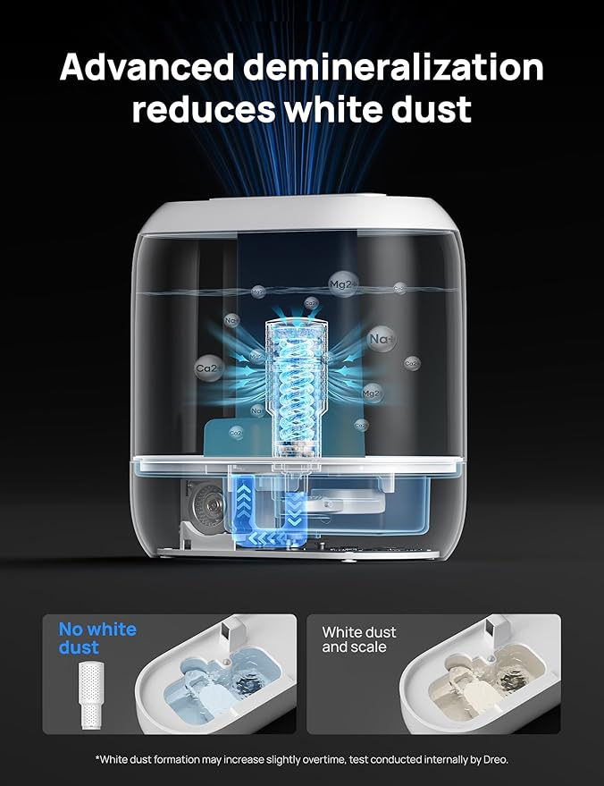 DREO Smart Humidifiers for Bedroom, Top Fill 4L Supersized Humidifier Large Room - Image 6