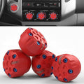 4 Pack - 2nd Gen Tacoma Accessories AC Knob Upgrade - 2005, 2015 Tacoma Climate by DUBBSHARDWARE