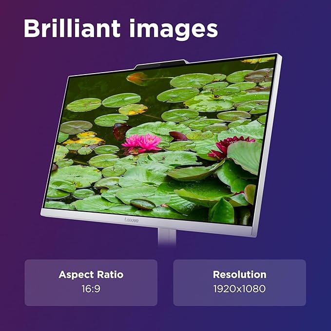 Lenovo 24" FHD All-in-One Desktop - Image 9