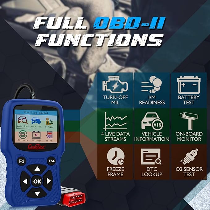 Creator C420 OBD2 Scanner Fit for BMW Mini Full Systems OBD-II Diagnostic Tool - Image 8