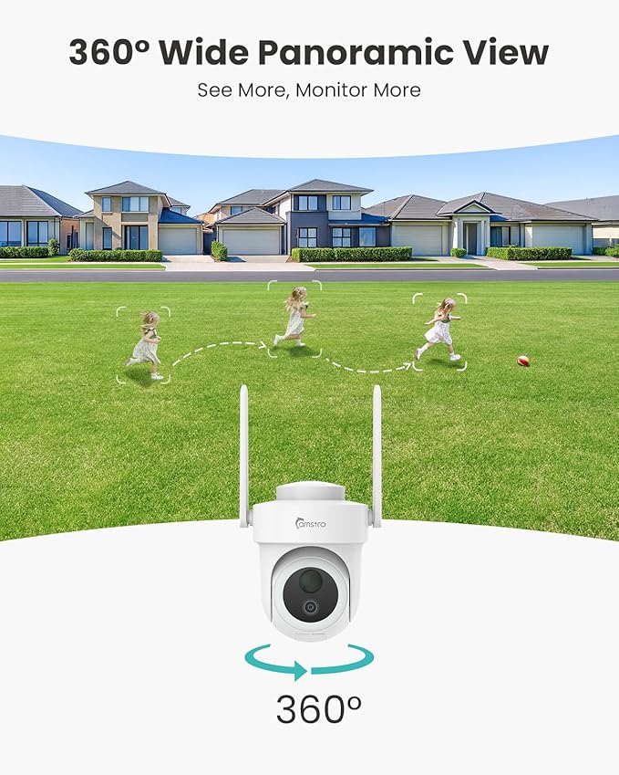 CAMSTRO 4K Security Cameras Wireless Outdoor, Solar Cameras - Image 3