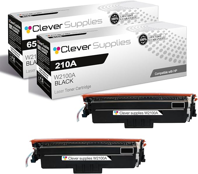 CS Replacement Compatible with HP 4201dwe Toner Cartridge W2100A to use with by CleverSupplies