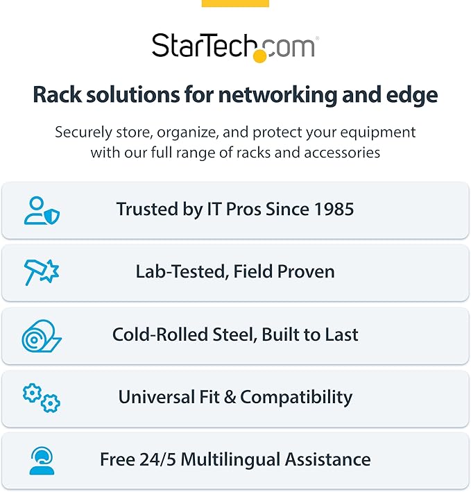StarTech.com 4U Wall Mount Network Rack - Image 8