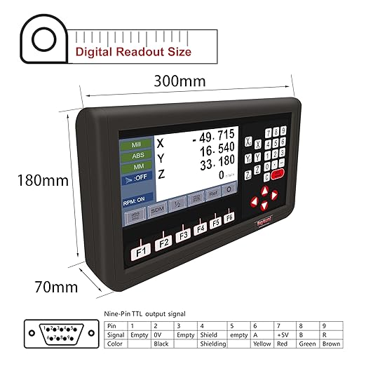 3 Axis DRO Dsiplay Digital Readout - Image 4