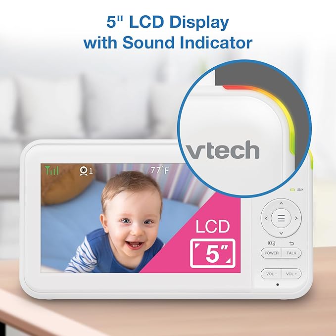 VTech 3 Cameras Video Baby Monitor - Image 8