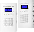 2 Packs Combination Gas & Carbon Monoxide Detector, Plug in Carbon Monoxide by Awatin