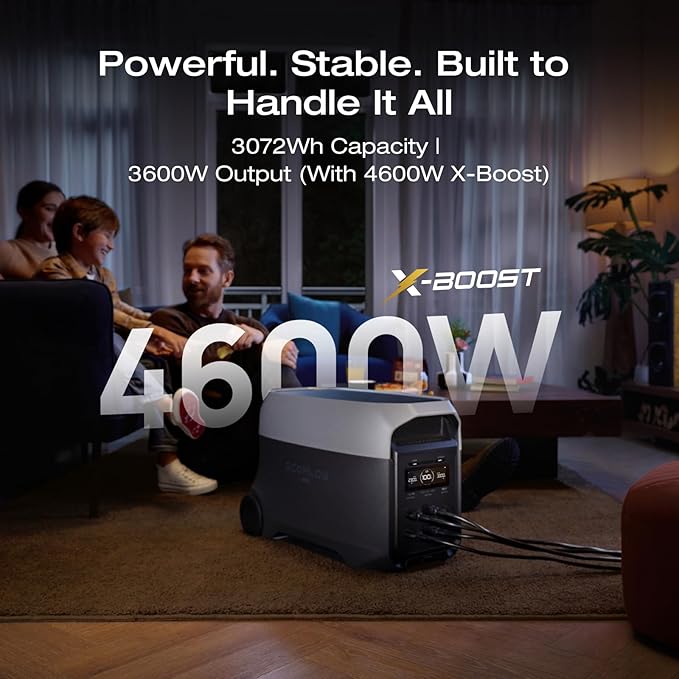 EF ECOFLOW DELTA 3 Ultra Portable Power Station - Image 3