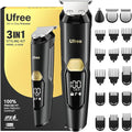 Ufree 3-in-1 Beard Trimmer Kit, Men's Electric Razor Shaver by Ufree