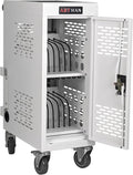 Aokleo Laptop Charging Cart, 16 Devices Tablet Storage Carts by Unknown