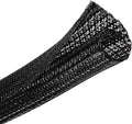 10ft 1 inch Cable Hider Wire Loom, Cable Sleeve Cord Protector by Unknown