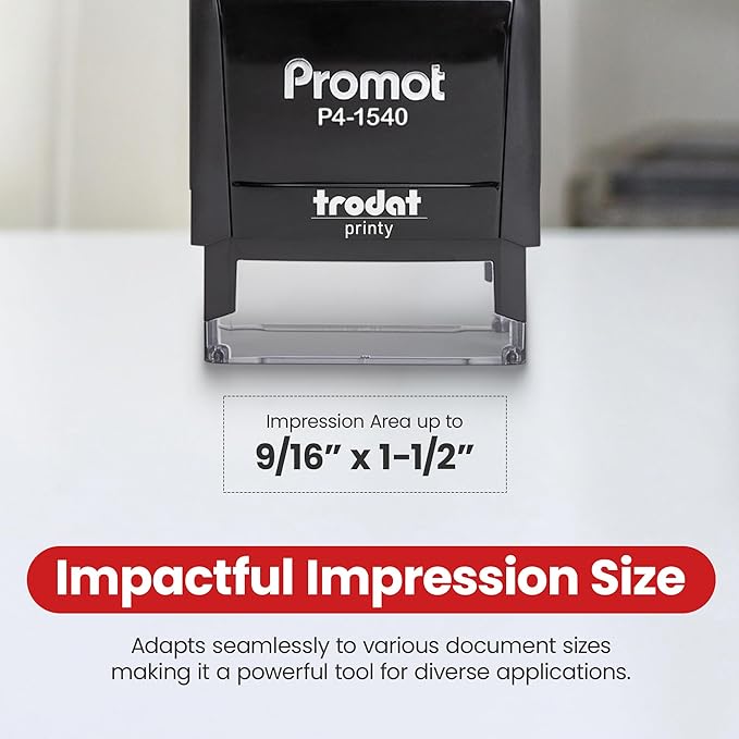 Promot Original Self Inking Rubber Stamp - Image 5