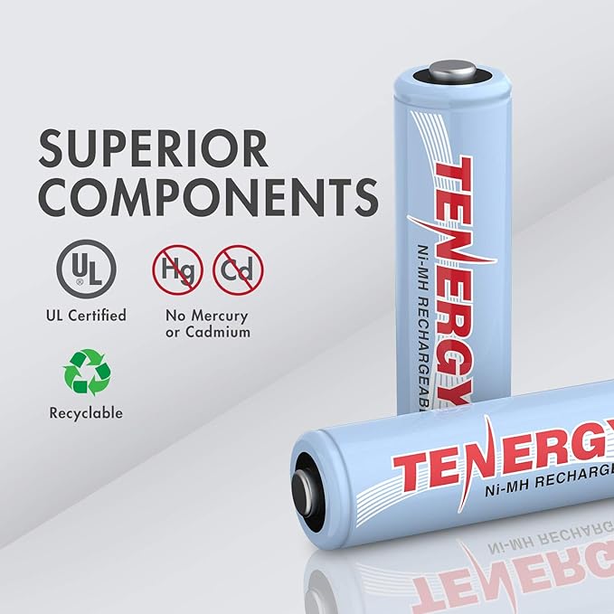 Tenergy AA/AAA Rechargeable Battery and Charger Combo TN162 - Image 4