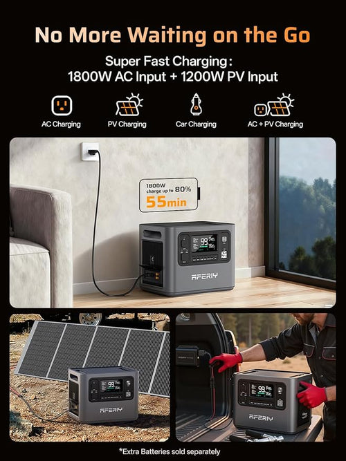 AFERIY P280 2800W Portable Power Station - Image 2