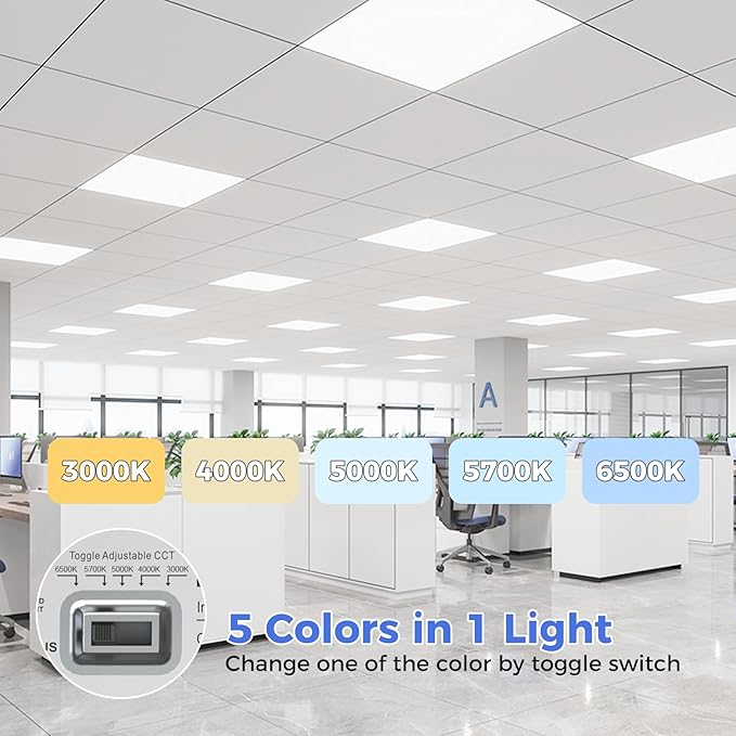 AIKVSXER 4 Pack 2x2 LED Flat Panel Light - Image 2