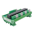 GAEYAELE 8 Channel Interface Relay Module 12VACDC DIN Rail Panel Mount by GAEYAELE