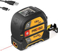 PREXISO 2-in-1 Laser Tape Measure, 135Ft Rechargeable Measurement Tool & 16Ft by PREXISO