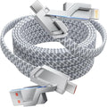 4 in 1 Charging Cable 5FT -MAX 66W Fast Charging Multi Charging Cable by IDISON
