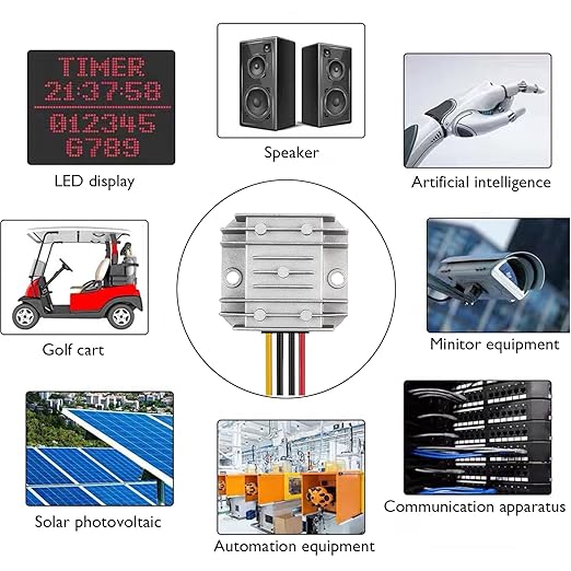 Voltage Regulator Reducer DC 8V ~ 40V to 12V 3A 36W Converter- DC 36V 24V 18V - Image 7