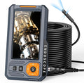 50FT Triple Lens 5" IPS Borescope Inspection Camera, Ginocaco 1080P Digital by Unknown