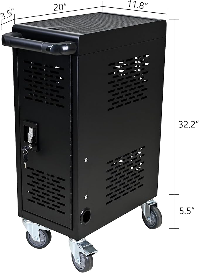 16-Device Mobile Charging Cart - Image 2