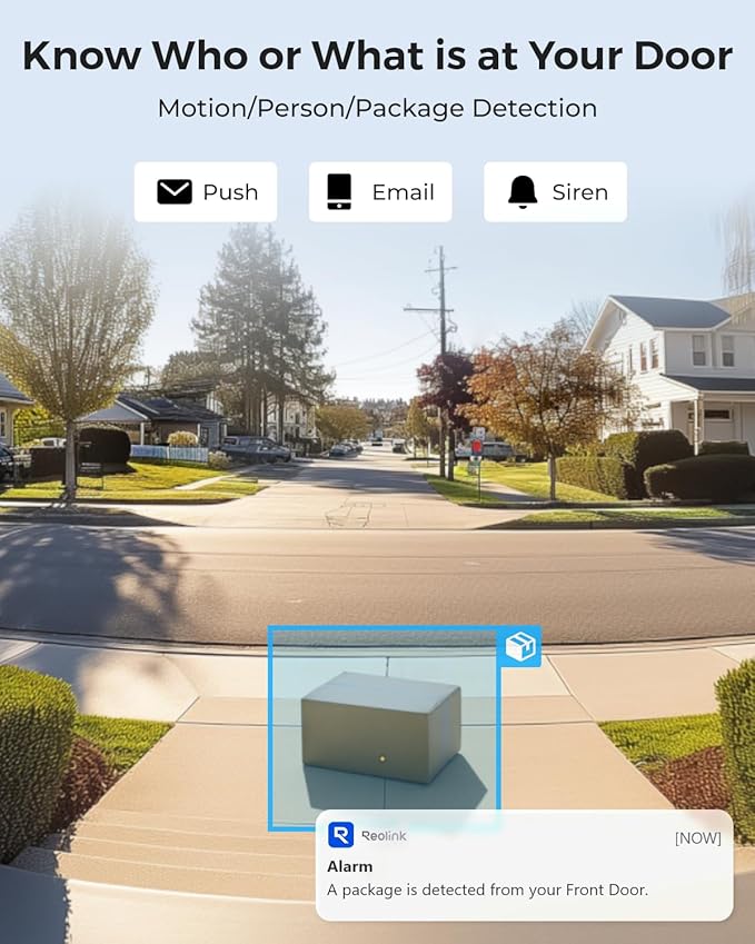 REOLINK 2K Video Doorbell PoE Camera - Image 3