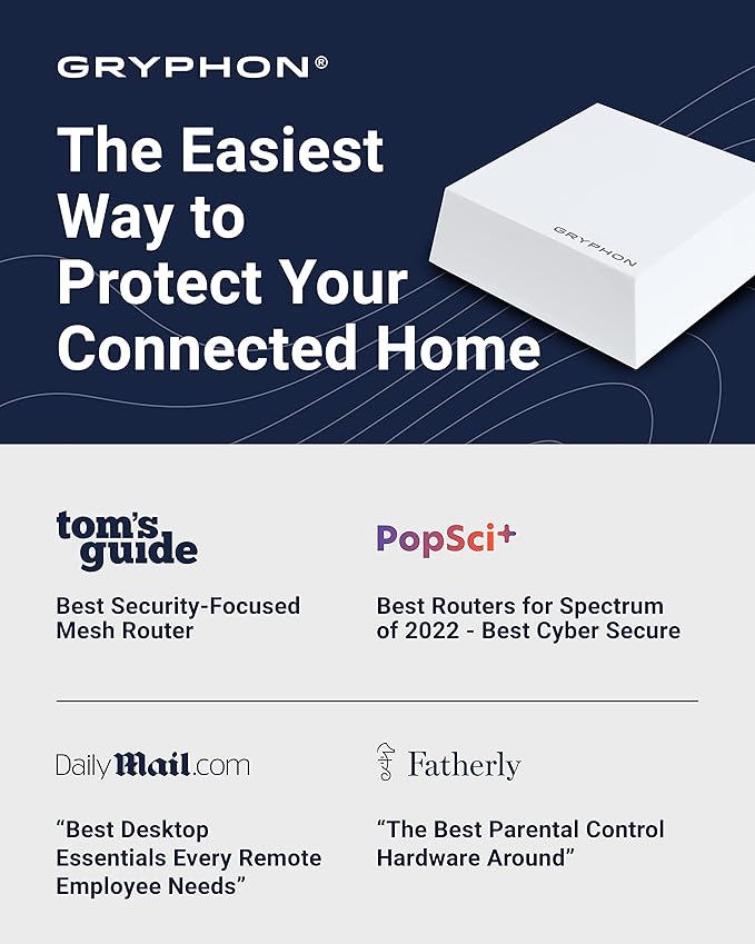 Gryphon Guardian Mesh WiFi Router and Parental Control System - Image 7