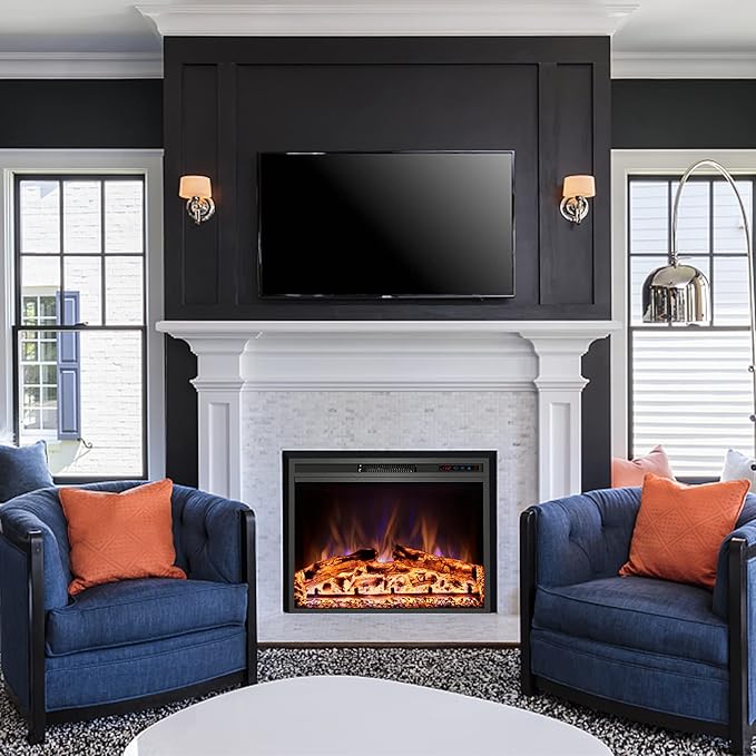Electric Fireplace, Electric Fireplace Inserts, Recessed Fireplace Heater - Image 7