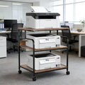 GCCSJ Large Printer Stand，3 Tier Printer Cart by GCCSJ